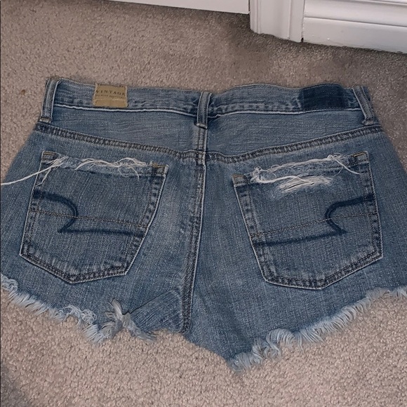 American Eagle High Rise Denim Shorts - Picture 2 of 2